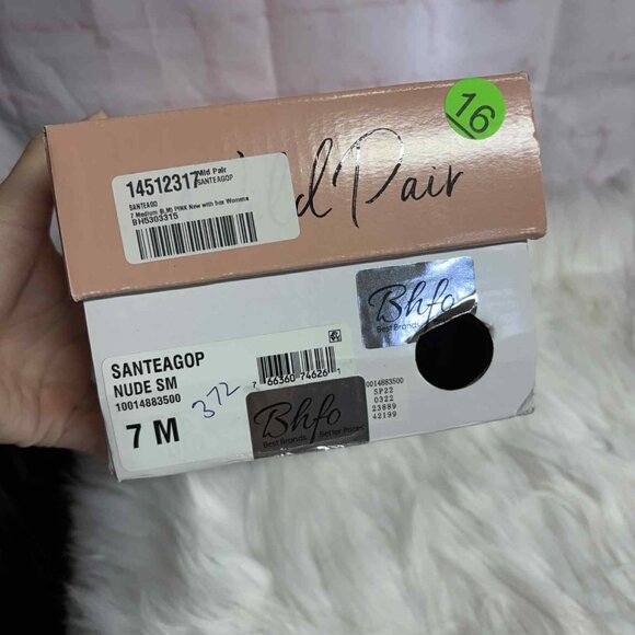 Wild pair Santeago Ankle Tie Heels sz7 - Picture 4 of 7